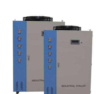 小型工業風冷式密封冷水機生產 工業冷水機濟南制冷設備。圖片_高清圖_細節圖